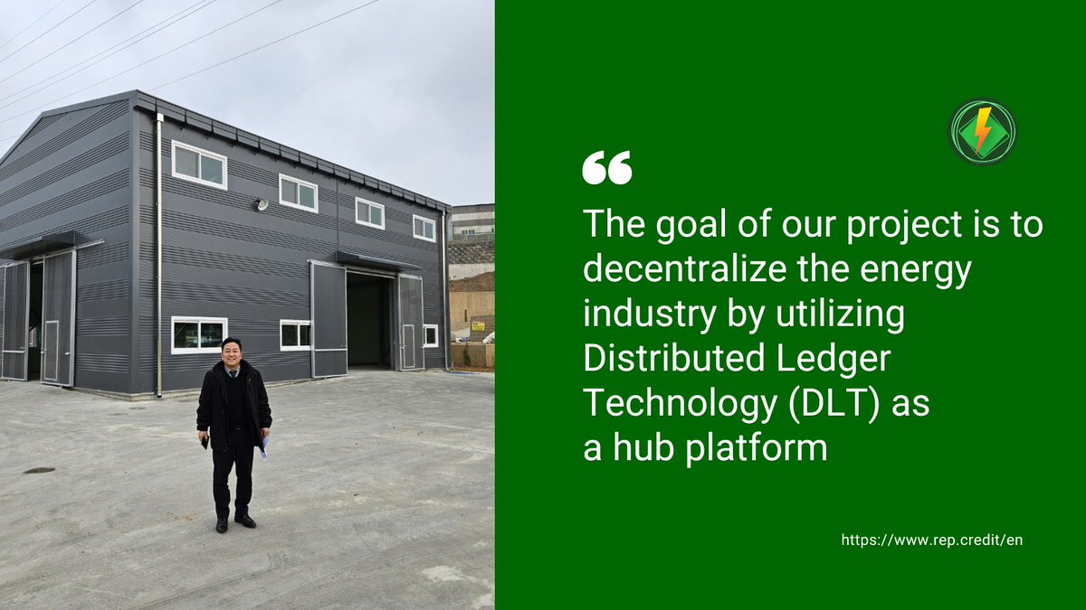 The goal of 🙂our project is to decentralize the #energy industry by utilizing Distributed Ledger Technology (#DLT) as a hub platform☀️🔥
