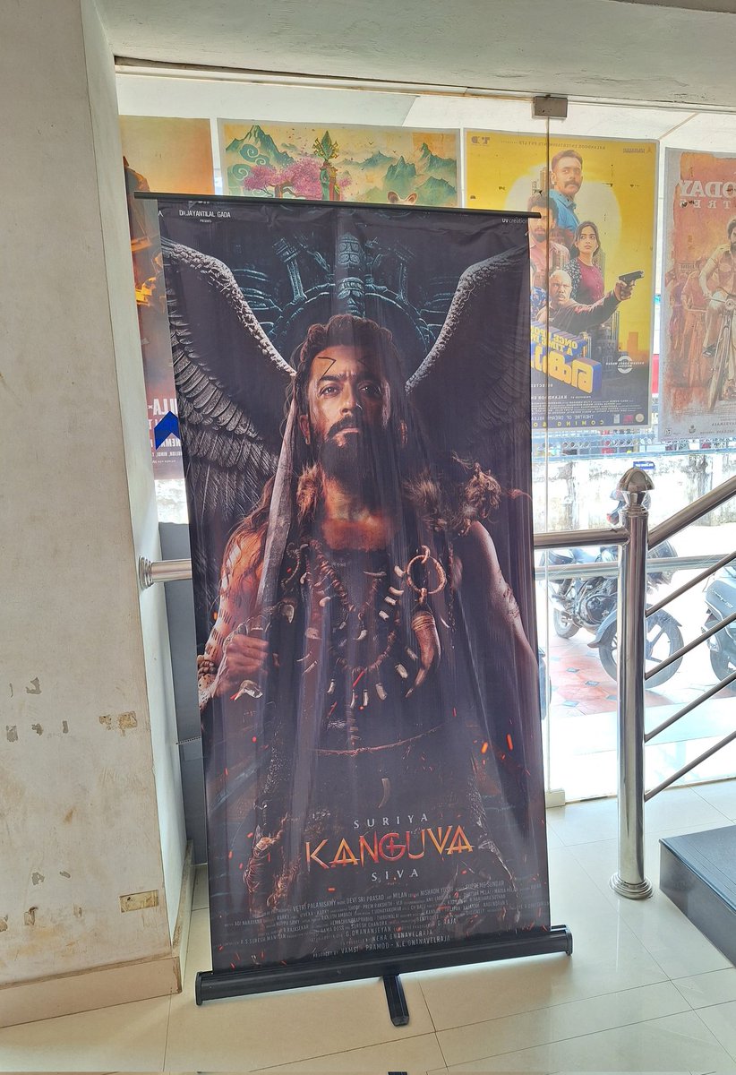 . #Kanguva ✨🦅 @Suriya_offl Dhanya Remya Theatre - Kerala