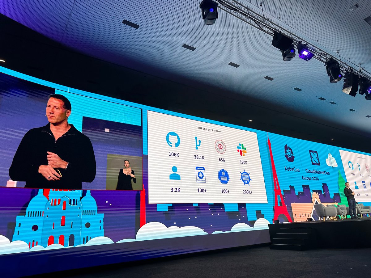 Alexander (@alexwilliams) on Twitter photo A morning with <a href="/cra/">Chris Aniszczyk (@cra@macaw.social)</a> and the #CNCF celebrating Kubernetes today. Happy 10th everyone who built this amazing community. We love being a part of it <a href="/thenewstack/">The New Stack</a>. A morning with <a href="/cra/">Chris Aniszczyk (@cra@macaw.social)</a> and the #CNCF celebrating Kubernetes today. Happy 10th everyone who built this amazing community. We love being a part of it <a href="/thenewstack/">The New Stack</a>.