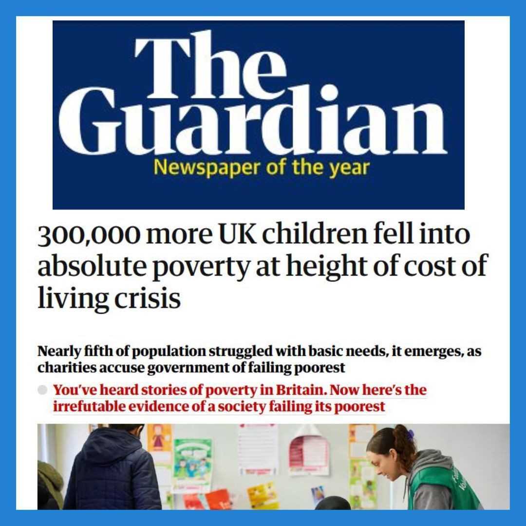 'Overall, during the year 12 million people were in absolute poverty – equivalent to 18% of the population, including 3.6 million children – levels of hardship last seen in 2011-12 after the financial crash.' buff.ly/3Vumqgm