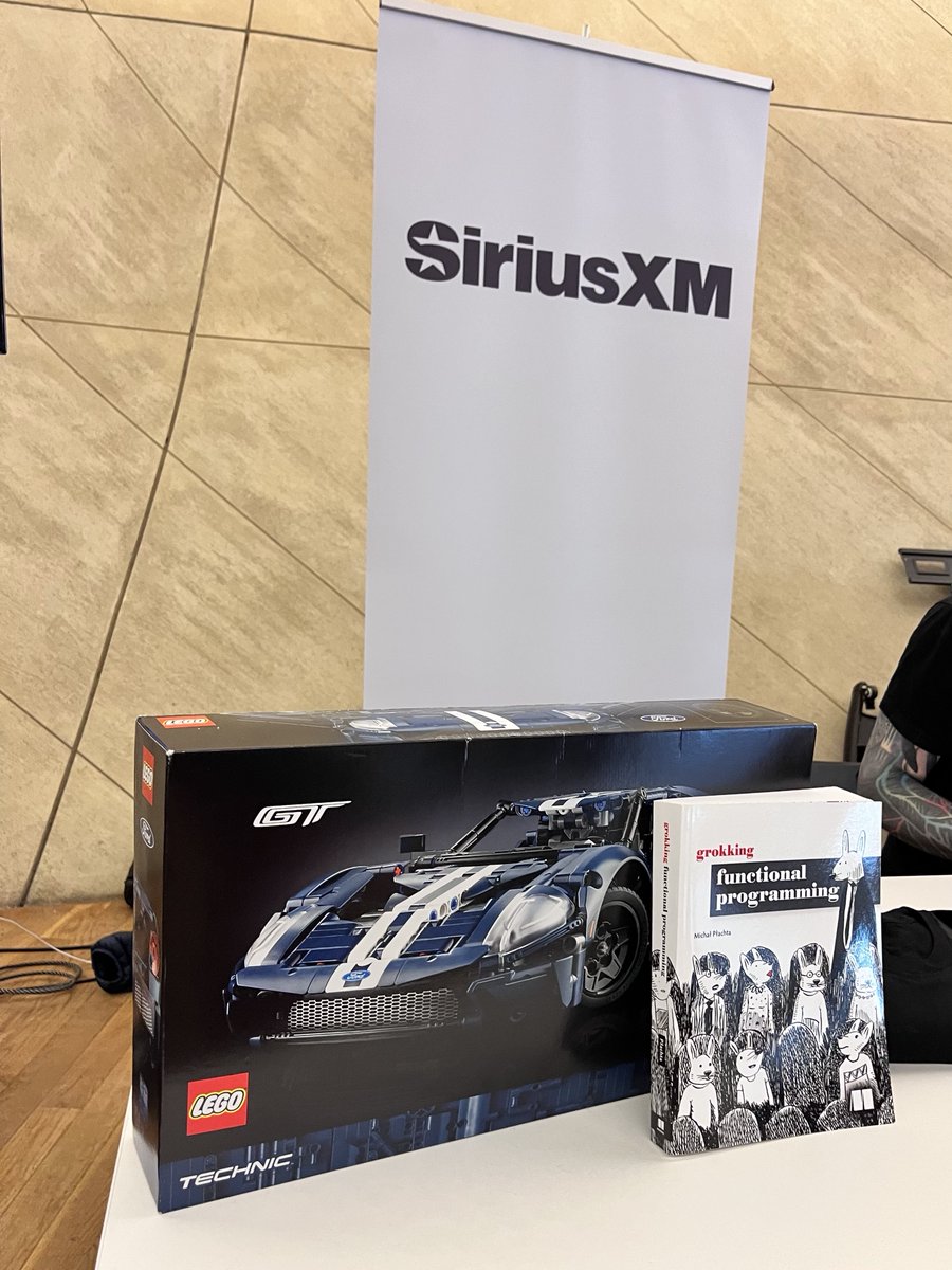 Dear <a href="/scalarconf/">Scalar Conference</a>! Check out <a href="/siriusxmlife/">Life At SiriusXM</a> 's contest where you can win "Grokking Functional Programming" (or a Lego set 😅).