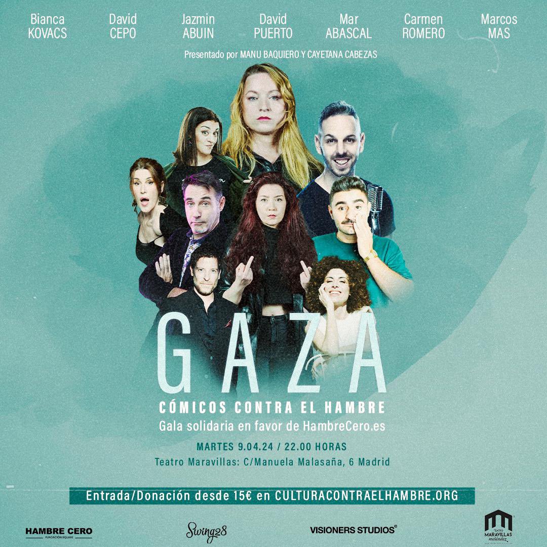 BiancaKovacs_ (@biancakovacs1) on Twitter photo Importante! 9 de abril!
Estamos organizando un benéfico para ayudar a GAZA!
Al mando, <a href="/alvarocuadrado/">ÁLVARO CUADRADO</a> (hambrecero) y un puñao’ de artistas que vamos a colaborar.
Me ayudáis a difundirlo, por favor?
Si no podéis acudir, habrá un fila 0 aparte de poder comprar entrada.
Hilo⬇️ Importante! 9 de abril!
Estamos organizando un benéfico para ayudar a GAZA!
Al mando, <a href="/alvarocuadrado/">ÁLVARO CUADRADO</a> (hambrecero) y un puñao’ de artistas que vamos a colaborar.
Me ayudáis a difundirlo, por favor?
Si no podéis acudir, habrá un fila 0 aparte de poder comprar entrada.
Hilo⬇️