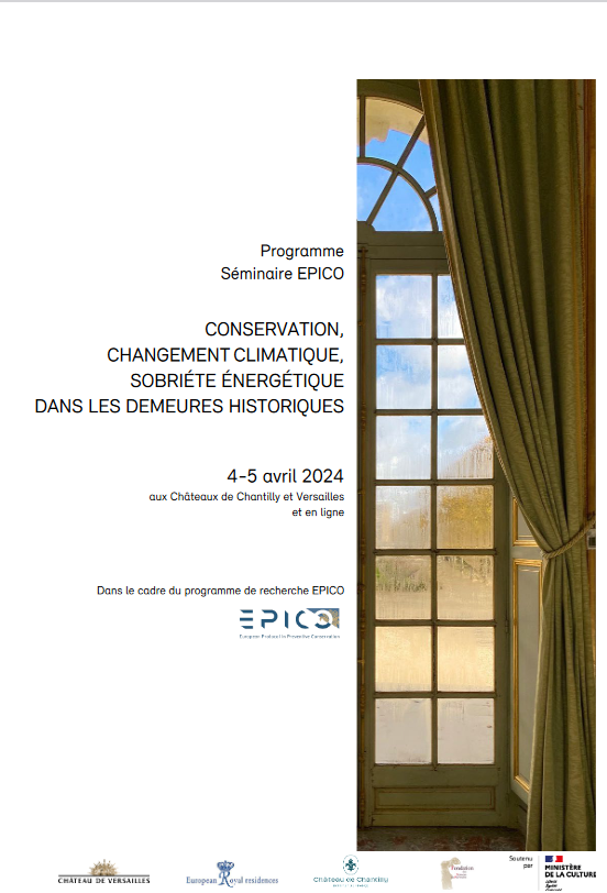 FSP_Patrima's tweet photo. 📢4 et 5 avril journées EPICO (European protocol in preventive conservation) pour les professionnels de châteaux-musées, des scientifiques d’instituts de  recherche en sciences du patrimoine... https://t.co/tXhY1DvUkc @CVersailles @Palace_Day @CdeChantilly @MinistereCC https://t.co/DuN10V80cc