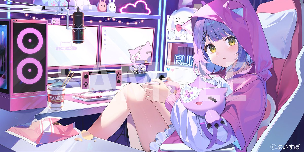 ぶいすぽ】ゲーミングキーボード、第二弾デザイン公開！どれ買お