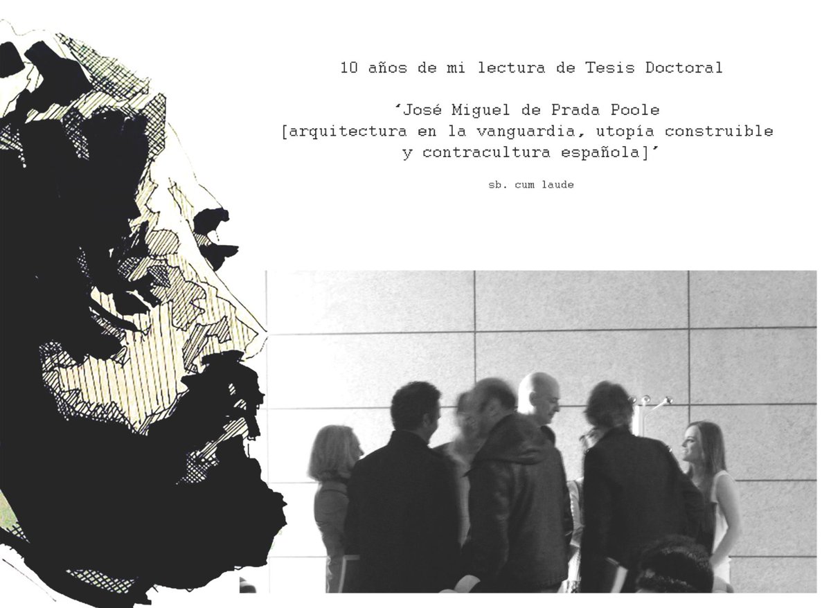 NuriaP9's tweet image. Hoy hace 10 años que leí mi tesis doctoral. 
(y nada ha cambiado)
#arquitectura #tesis #pradapoole #utopia #doctorado #architecture #inflatable #inflable #aire