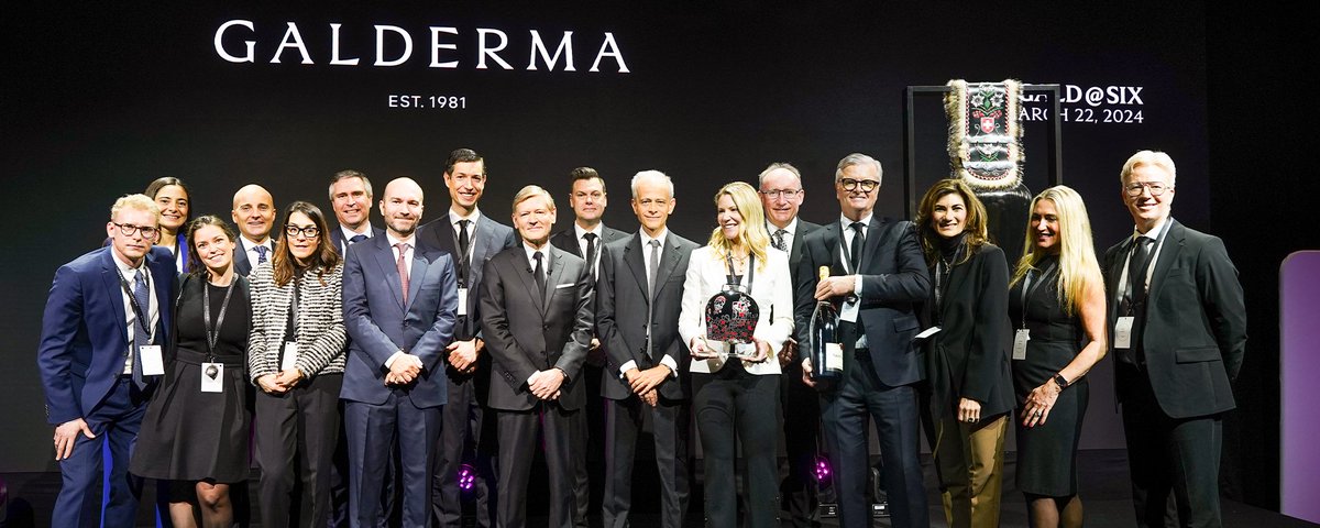 Today, SIX Swiss Exchange recorded its first IPO in 2024. The shares of Galderma (ticker “GALD”) started trading on SIX Swiss Exchange. At an opening price of CHF 61.00 per share, the market capitalization of Galderma is around CHF 14.5 billion. #sixnews six.swiss/43pzLZj