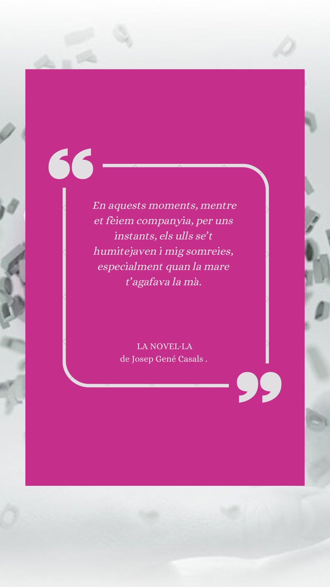 🥉'La novel·la' de Josep Gené <a href="/Genecasa/">Picapoll ll*ll</a> guanya el tercer premi del 2n Concurs literari de microrelats de la FdSL 'Compartim les cures, fem-nos lliures' <a href="/euit_terrassa/">EUIT</a> #8M2024

📖Llegiu-lo i gaudiu-lo des del repositori #DDEUIT 🔗biblioteca.euit.fdsll.cat/cgi-bin/koha/o…