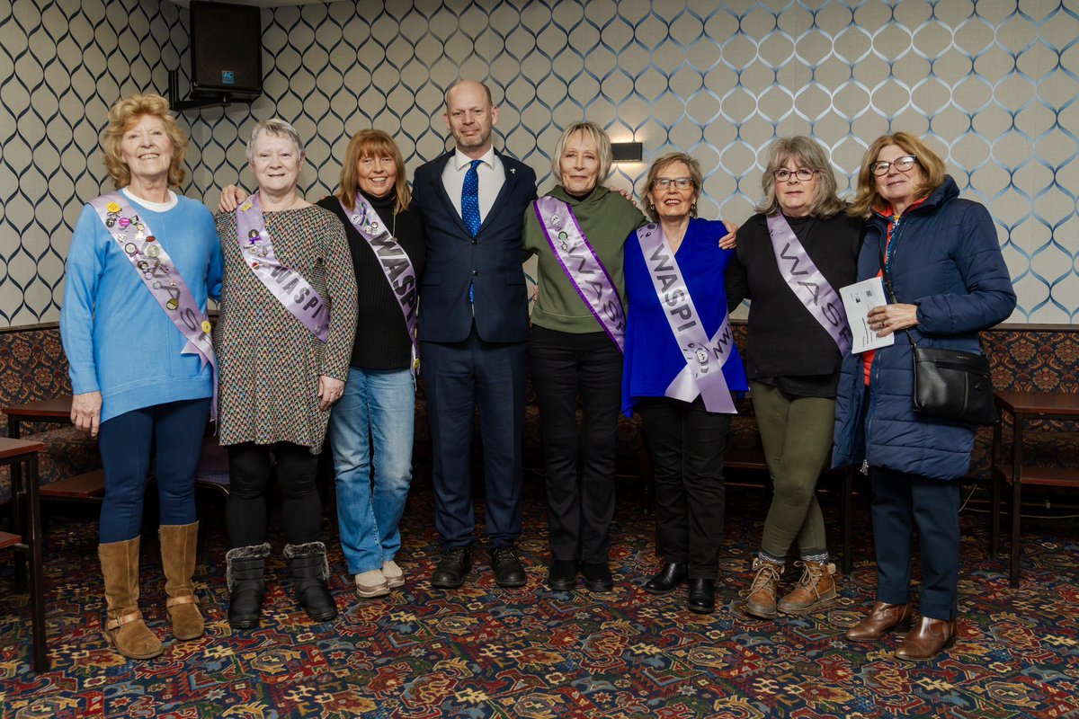 I fully support the @WASPI_Campaign in their fight for justice. I agree with the Ombudsman that the DWP refusal to comply is unacceptable. @NewcastleWaspi