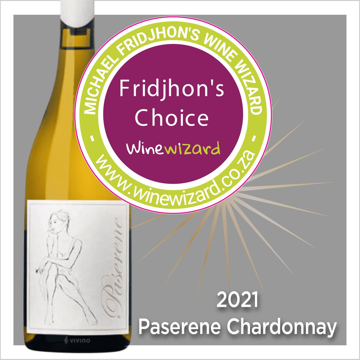 #fridjhonschoice Michael Fridjhon’s wine of the week is 𝐏𝐚𝐬𝐞𝐫𝐞𝐧𝐞 𝐂𝐡𝐚𝐫𝐝𝐨𝐧𝐧𝐚𝐲 𝟐𝟎𝟐𝟏. “𝘋𝘦𝘷𝘦𝘭𝘰𝘱𝘦𝘥, 𝘢𝘭𝘮𝘰𝘴𝘵 𝘩𝘰𝘯𝘦𝘺𝘦𝘥, 𝘣𝘢𝘬𝘦𝘥 𝘢𝘱𝘱𝘭𝘦 𝘢𝘳𝘰𝘮𝘢𝘴” Find it at winewizard.co.za/wine/9817 @Paserenewine