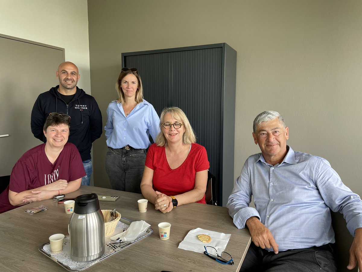 Welcoming Partners from Cyprus in Cognac 🇨🇾 @tesekparalimni
<a href="/LPOJeanMonnet16/">Lycée MonnetCognac</a> 
<a href="/ErasmusplusFR/">Agence Erasmus+ France / Education Formation</a> 
<a href="/SRAREICPoitiers/">SRA-REIC Poitiers</a>