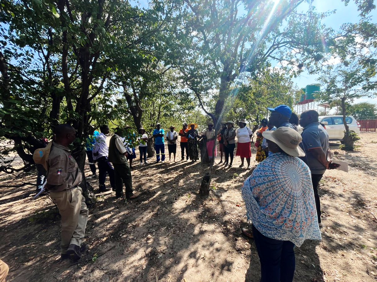 @UNnutrition team was in Mangwe district on a joint monitoring mission w/ @faosfsafrica & @UNICEFZIMBABWE to explore effective ways to address malnutrition, collaborate & coordinate for better nutrition under the #ERVHIZproject implemented by @nutriactionzim