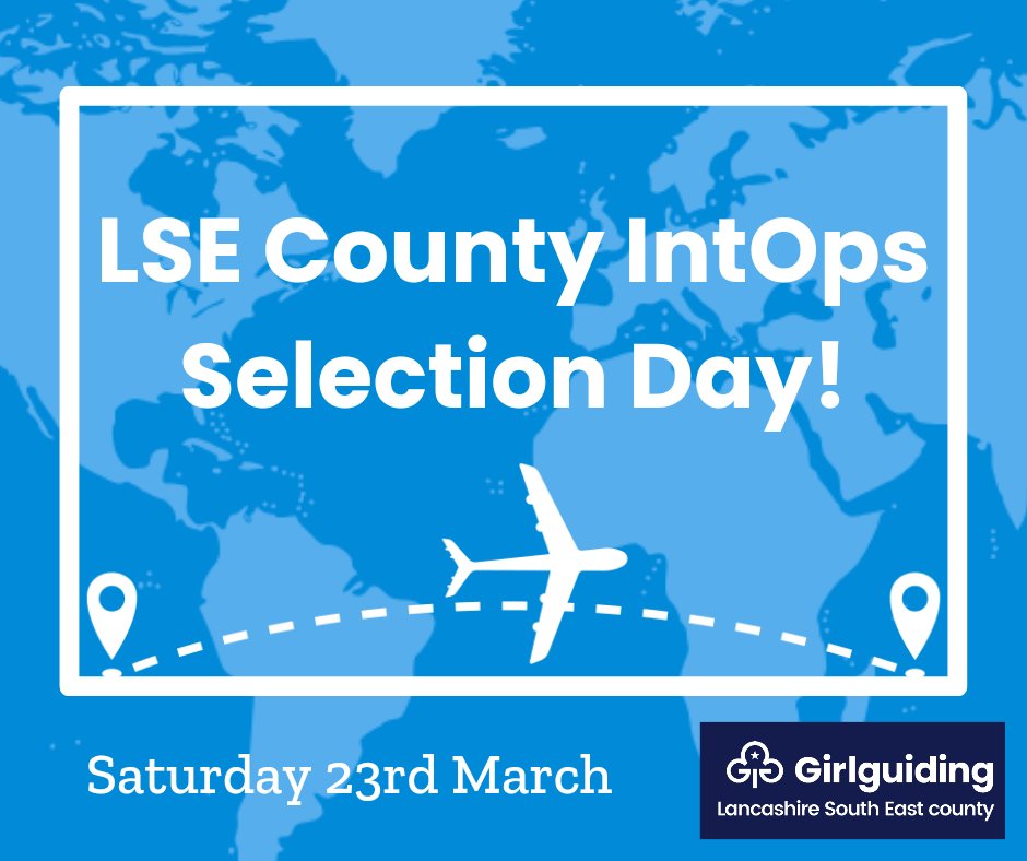 We are really excited to be holding our County IntOps Selection Day for NWE Region trips in 2025 tomorrow! 🧳✈️🌍 @Girlguiding_NWE Look out for more content tomorrow to see more of how the girls are getting on and how they will rise to this task!