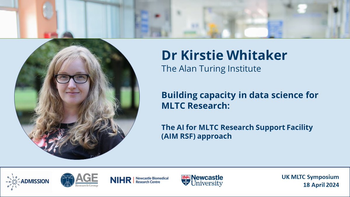 Find out about the @AIM_RSF approach to building capacity in data science for MLTC research. Looking forward to hearing from @kirstie_j and learning from her experience and expertise in this important area Programme: bit.ly/3ZKfVpf Register: forms.office.com/e/2tth1eigy7