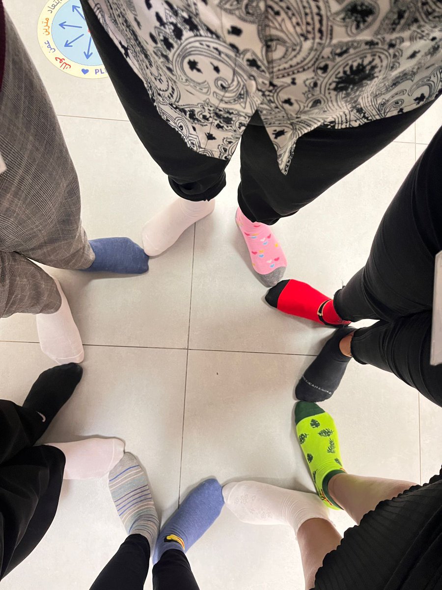 🧦 Today, we're celebrating #InfiniteAbilities by wearing bold socks to raise awareness for #DownSyndrome! Let your socks do the talking and start conversations about inclusion and acceptance. 💙 

#AlADubai #AIACommunity #BoldSocks #InclusionMatters #ibschool #ibeducation