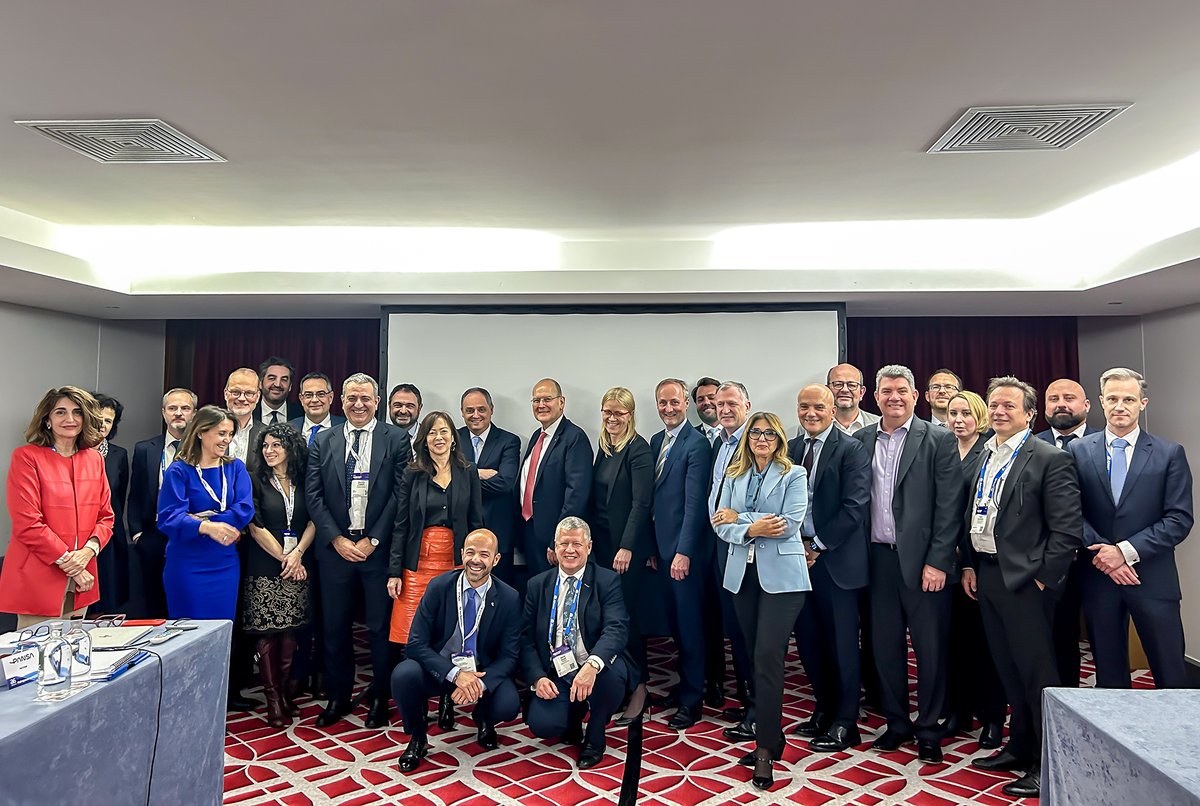 🤝 At @AirspaceWorld in #Geneva, the @alliance_a6 Steering Board took place. 📌 We addressed key matters, including our collaboration with @eurocontrol #NM, summer 2024 preparations, updates to the #ATM Master Plan, and post-2027 #SESAR strategy. #AirspaceWorld #A6Alliance