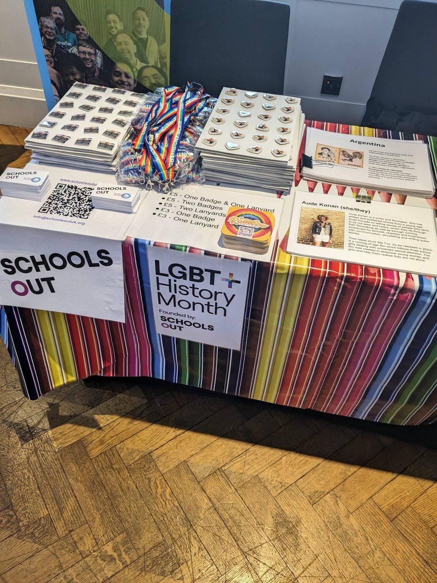Come and see us at the @stonewalluk workplace conference today.

Together we can #educateOUTprejudice in our schools,  in our organisation and beyond!

#Usualise #LGBTplusHM