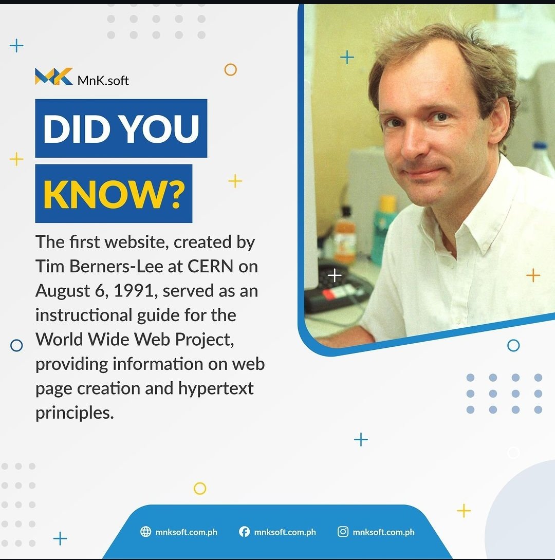 🌐 Birth of the Web! 🎉 Tim Berners-Lee's inaugural website (1991) at CERN 

#Didyouknow #TechnologyFacts #technologyhistory