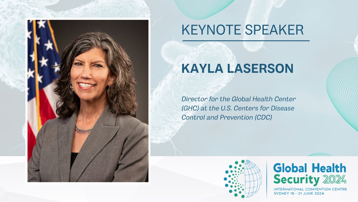 We're honoured to announce @kaylalaserson, Director of Global Health Center at CDC, as a keynote speaker at #GHS2024! With vast experience in global health initiatives from India to Kenya, Dr. Laserson brings invaluable insight to our conference. Don't miss it!