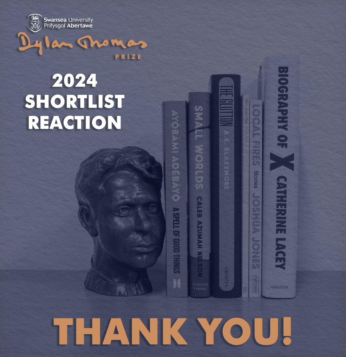 😀 We have received a deluge of wonderful comments since we announced our 2024 shortlist, yesterday. Your words are a true testament to the talent of the 6 young writers that are featured. Thank you! #SUDTP24 👍 📚 Discover the shortlist: swan.ac/SUDTP24Short