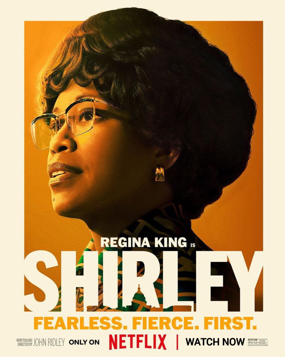Netflix Film #Shirley Streaming Now On #Netflix.
Starring: #ReginaKing, #LanceReddick, #TerrenceHoward, #LucasHedges, #AndréHolland, #BrianStokesMitchell, #ChristinaJackson & More.
Written & Directed By #JohnRidley.

#ShirleyOnNetflix #NetflixFilm #OTTUpdates #OTTFilm #PrimeVerse