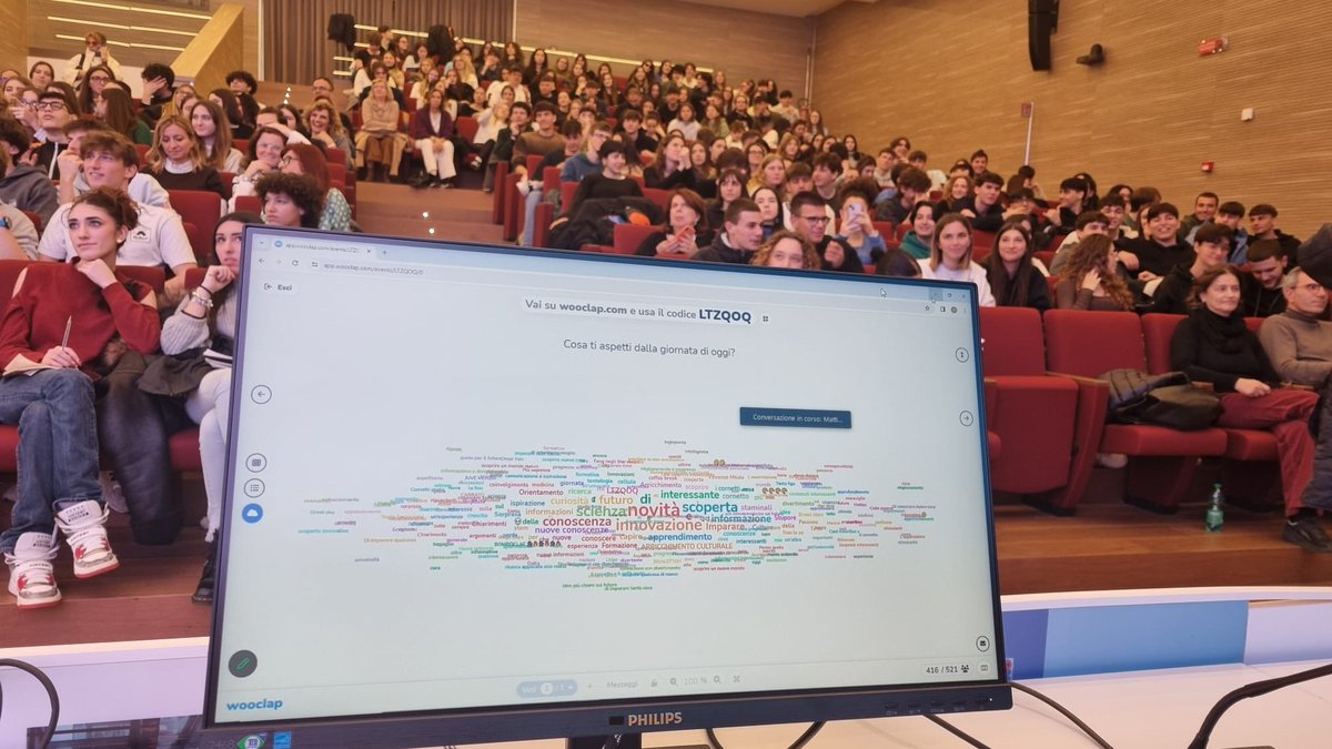 World cloud connected with Università degli Studi di Urbino "Carlo Bo" and Università Vita-Salute San Raffaele of Milan.

 <a href="/unibait/">Uniba.it Aldo Moro</a> <a href="/PolibaOfficial/">Politecnico di Bari</a> <a href="/CNR_IBIOM/">CNR_IBIOM</a> #unistemday2024 <a href="/MyUniSR/">Università Vita-Salute San Raffaele</a> <a href="/uniurbit/">Università di Urbino</a>