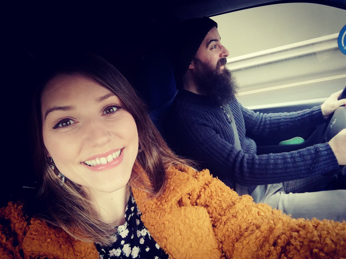 On our way to #Abertillery for a 10am gig at the @MetAbertillery, then back to #Pontypridd at @ponty_market from 1pm. Both are free - come and join us! #LiveMusic #Live #Music #HazelAndGrey #InTheVan