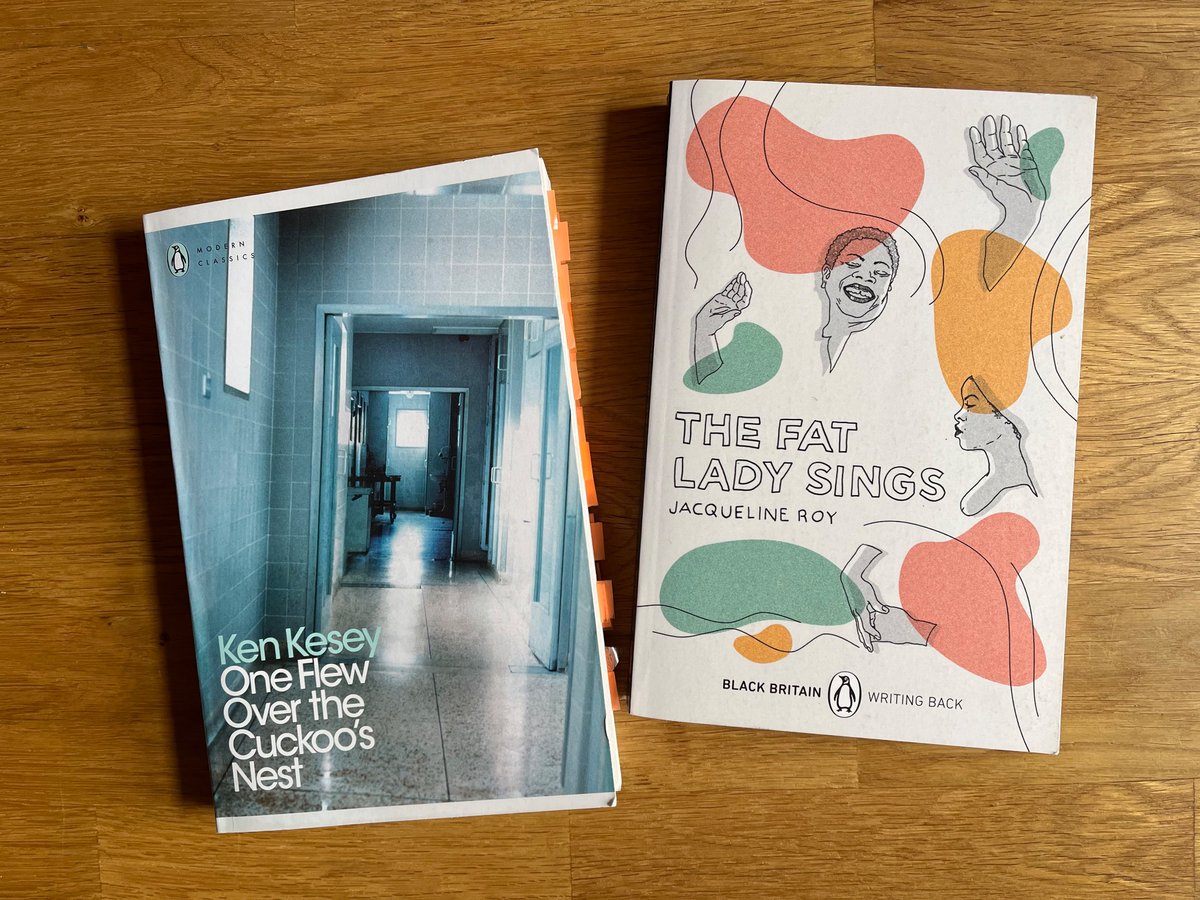 Much discussion in the book group at HMP Shotts today about Ken Kesey’s One Flew Over the Cuckoos Nest. I also brought in Jacqueline Roy’s The Fat Lady Sings; the power of institutions runs through both books. @PRG_UK @giveabookorg