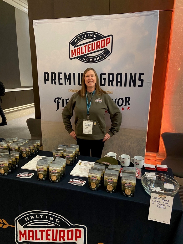 Meet Jen Zimmerman! She's our Midwest Craft Sales Manager!

Stop by the Minnesota Brewers Conference today to say hello and pick up some swag and samples! 

Enter to win a cool Carhartt sweatshirt too!

Cheers!