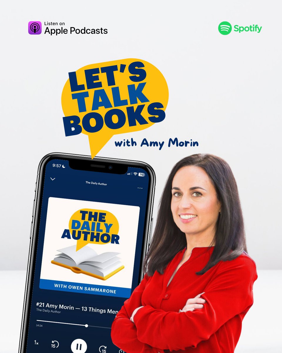 Never Stop Building! Episode #21 of 'The Daily Author' with @AmyMorinLCSW shares her journey from therapist to successful author and speaker. Amy emphasizes the importance of focusing on the problem your book solves rather than just promoting the book itself. She also also…