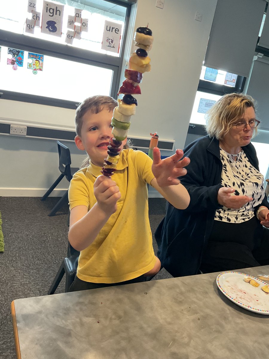 We made healthy snacks for our food technology this year. It tasted wonderful!