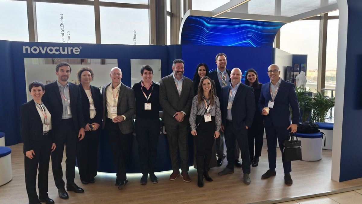 What a week at the European Lung Cancer Congress! Our team appreciated the chance to exchange insights with cancer specialists and discuss the principles of our innovative Tumor Treating Fields (TTFields) therapy. Learn more about us: novocure.com/about-us #ELCC24 #ESMO #IASLC