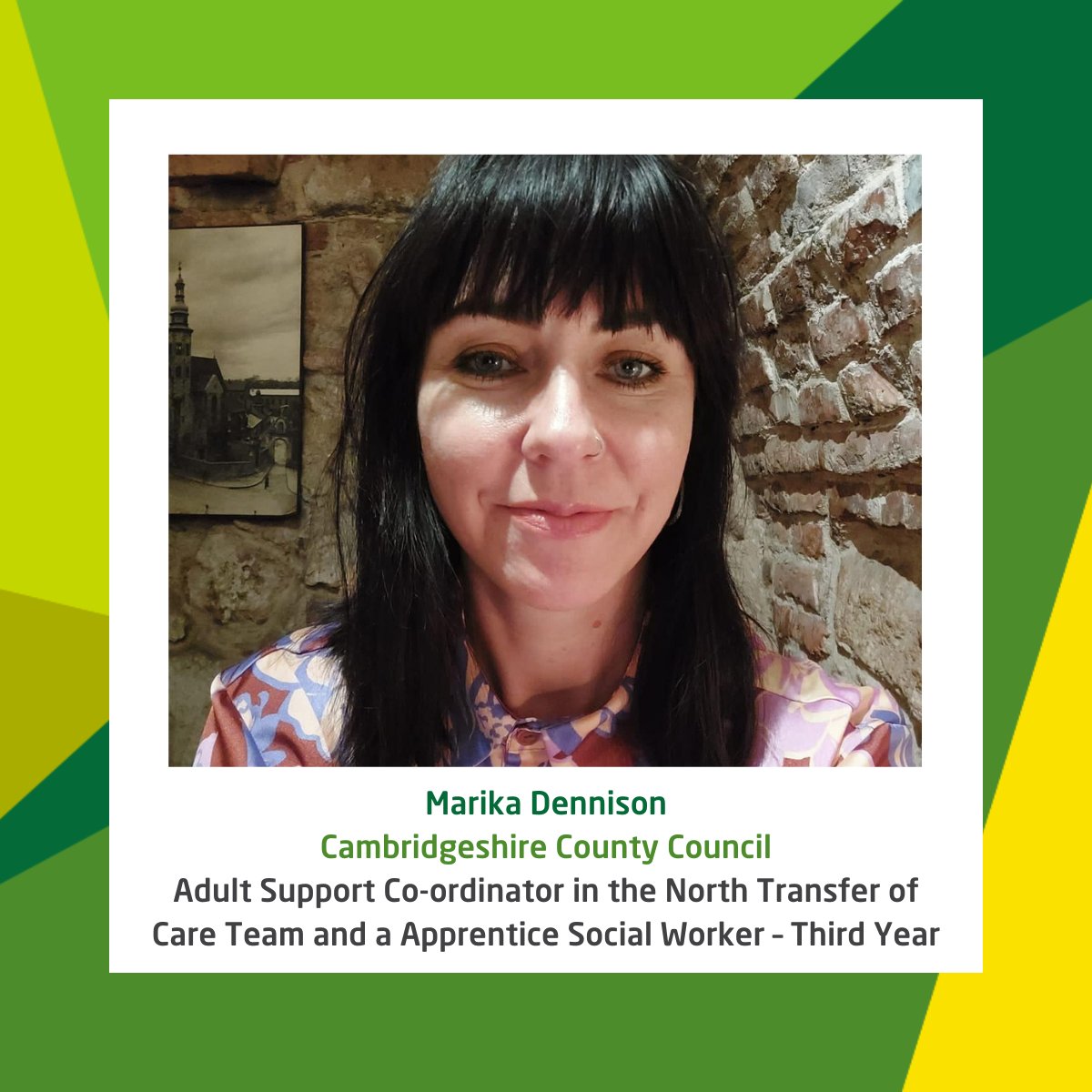 In our final day spotlighting #SocialWorkWeek2024, we asked Marika Dennison, Social Work Apprentice at @CambsCC , what is the most rewarding aspect of a career in social work.

Read Marika's story here: lnkd.in/erA8FnTB

#SocialWorkWeek2024

@SocialWorkEng