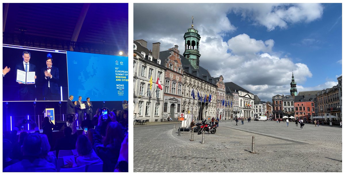 This week we were also in Mons at the 10th European Summit of #Regions and #Cities, discovering innovative ways for local authorities to boost citizen engagement and turnout in the upcoming EU elections! #EUlocal #SommetMons24 @EU_CoR @MO_Velenje @MO_Koper @rs_mnvp @EKvSloveniji