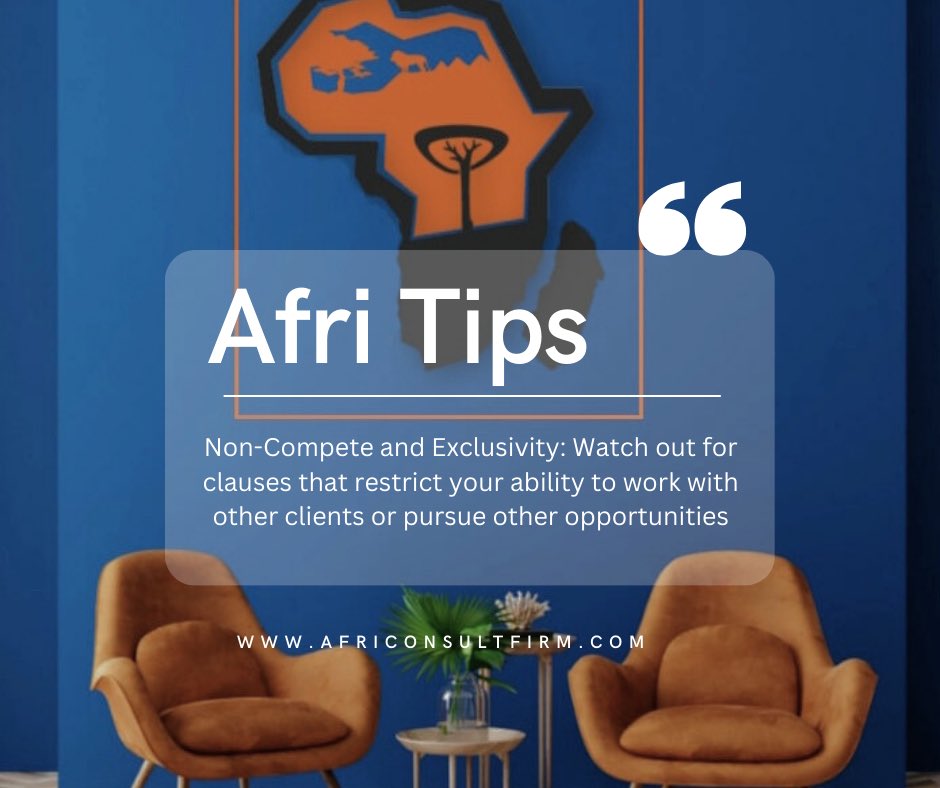 africonsultfirm's tweet photo. 📝 Contract Tips for Artists: Protecting Your Passion! 💼
Attention, artists! Before you put pen to paper, here are some key things to consider when signing
#ArtistAdvice #ContractTips #ProtectYourPassion 🚀📝 https://t.co/4FiNWUmyqR