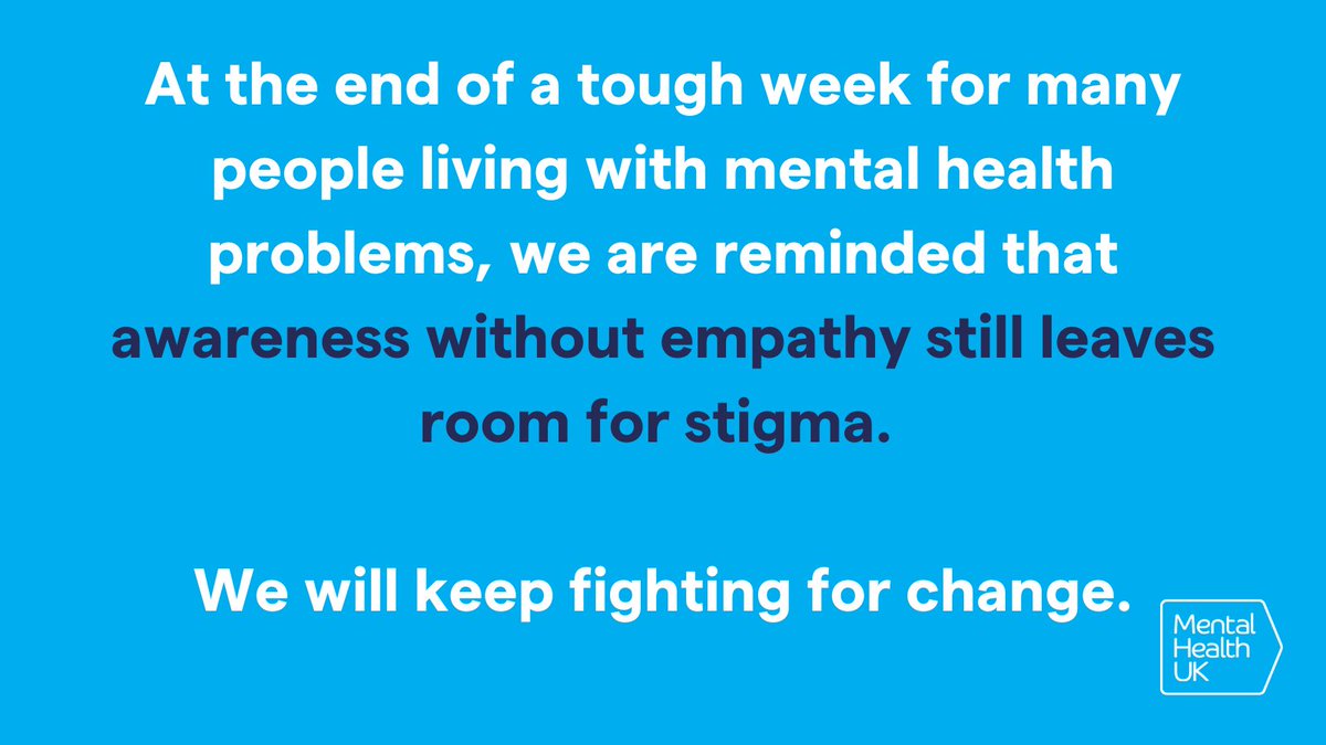 Let's shape the conversation into one that reduces stigma💙