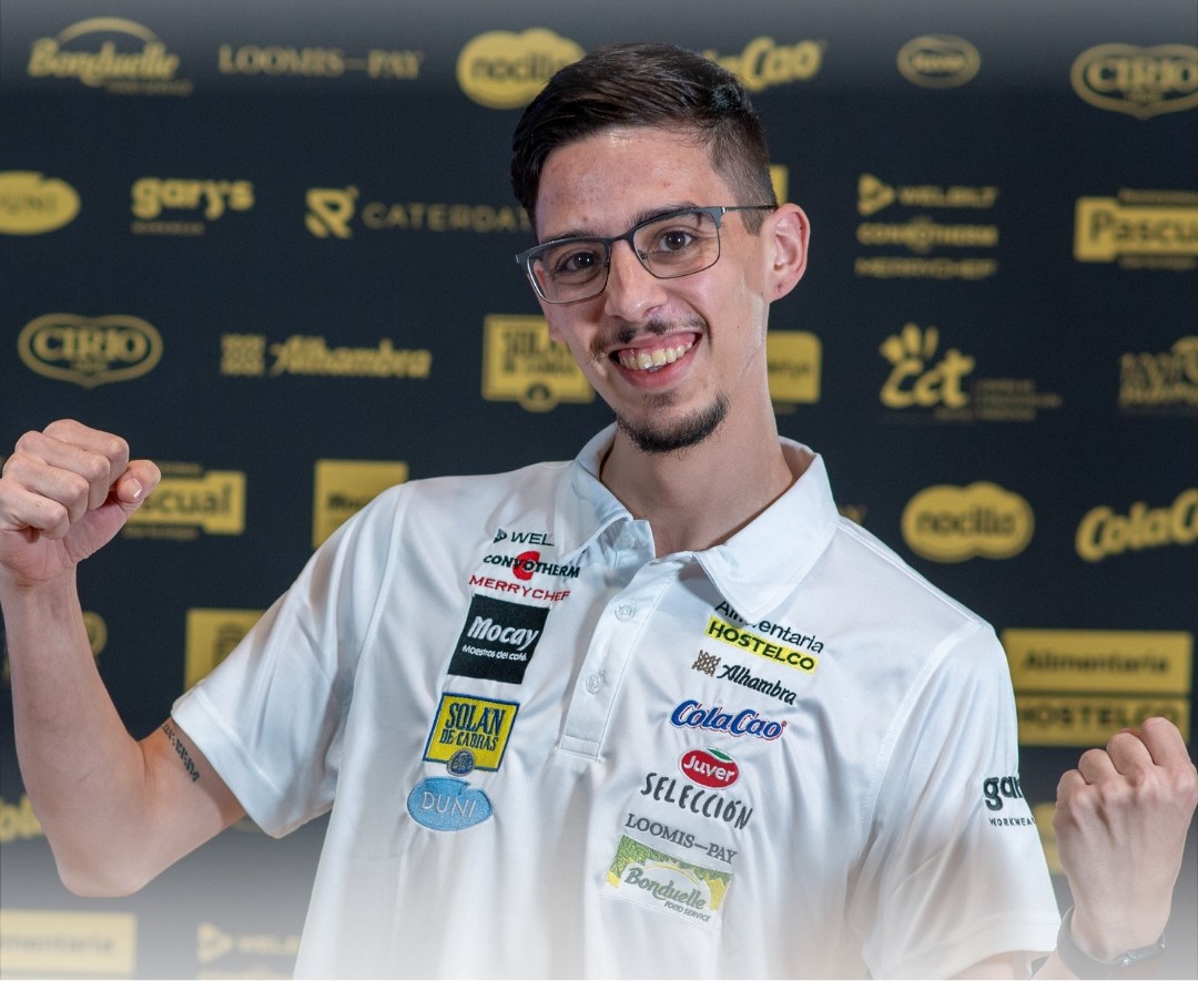 👏 Enhorabuena a Albert Ureña del <a href="/RestSucapa/">Restaurant sucapa</a> de #LHospitalet por ser finalista del concurso Camarero del Año <a href="/AlimentariaBCN/">Alimentaria</a>. Has demostrado en las diferentes pruebas tu habilidad profesional y destreza. Orgullosa de tener a un talento como tú representando a nuestra ciudad 🤩