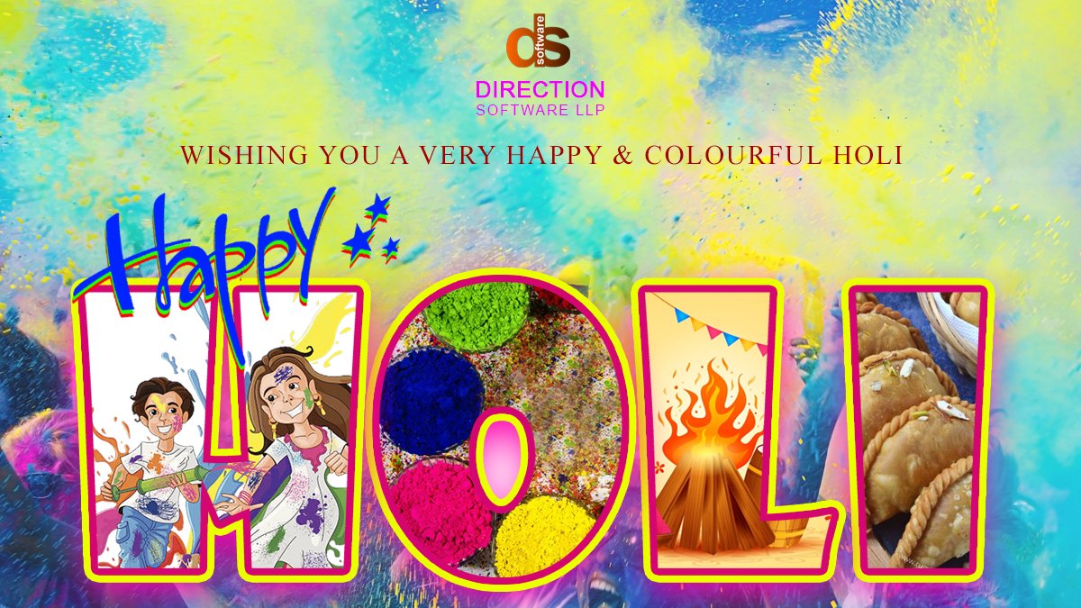 🎨🌈 Let the colors of joy, love, and happiness fill your life! Wishing everyone a vibrant and joyous #Holi! 🎨🌈 May this #festivalofcolors bring you closer to your loved ones and spread laughter and cheer in your lives. #HappyHoli! 🎉🥳 #Holi2024 #DirectionSoftware
