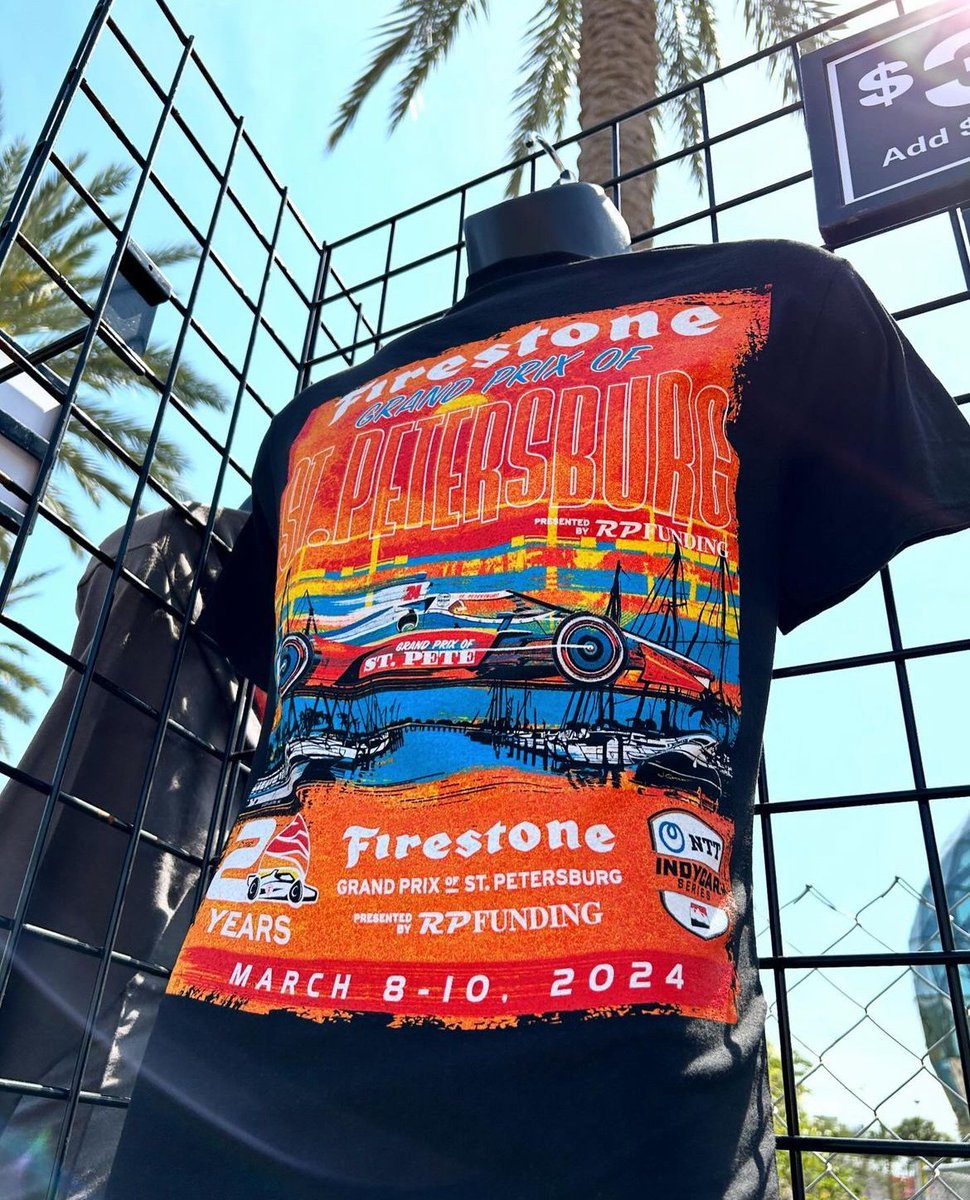 Look like a winner 😎🧢 Missed the merch at the track? You can pick up exclusive 20th annual Firestone Grand Prix of St. Petersburg presented by RP Funding NOW at grandprixgear.com 🛍️ #FirestoneGP / #RPFunding