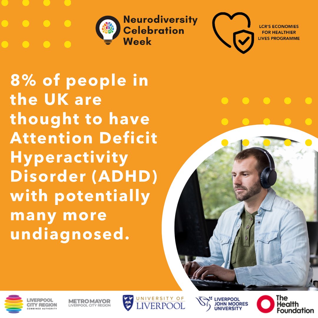 It is #NeurodiversityCelebrationWeek  and so we wanted to share some of the information we've gathered that can help workplaces to better understand and support neurodiverse colleagues.

We are starting with #ADHD

@NCWeek