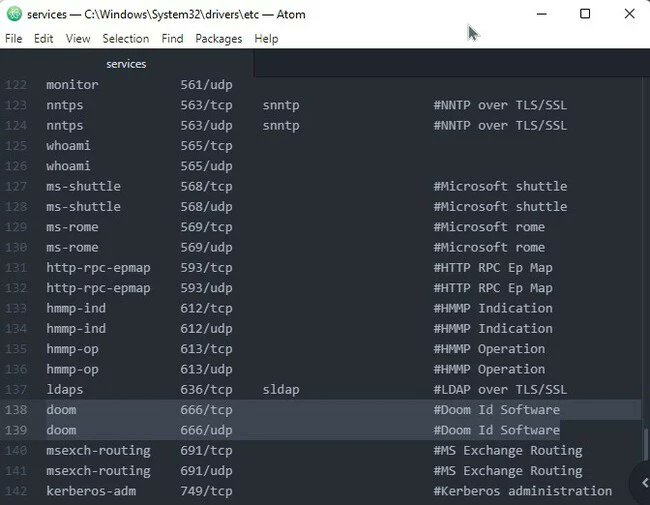 El puerto de la bestia: por qué DOOM tiene reservado el puerto 666 desde Windows 95 y pasa igual en Windows 10 y 11
genbeta.com/a-fondo/puerto…