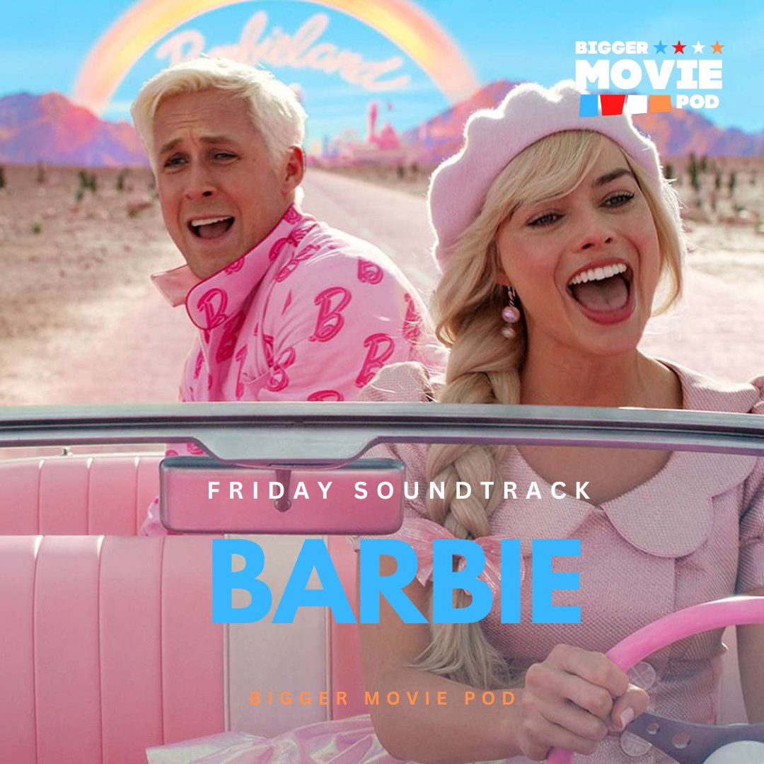 This week's Friday Soundtrack is Barbie. 

💙❤🤍🧡 

#fridaysoundtrack #newmusicfriday #ComicBookFilm #AZ #ComicBook #MovieReview #BiggerMoviePod #PodcastRecommendations #moviepodcast #podnation #podernfamily #podcast #podcastnation #Barbie #MargotRobbie #RyanGosling