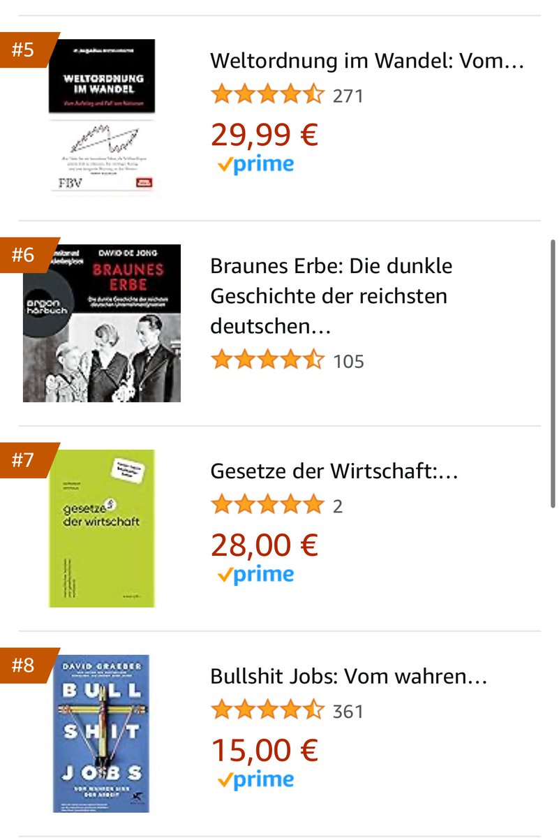 Wirtschaftsgeschichte #1 + #7!
Austrian Economics on the rise 😎😊
🧡💚
