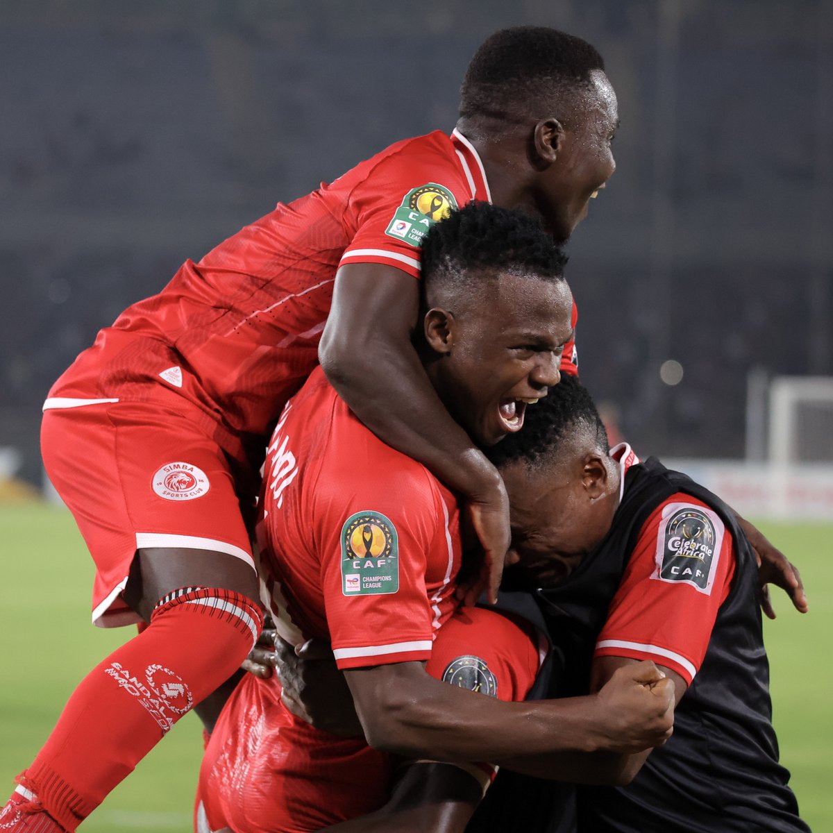The biggest win in the 2023/24 #TotalEnergiesCAFCL group stage was Simba SC boys' 6-0 show against Jwaneng Galaxy FC. 👏⚽️