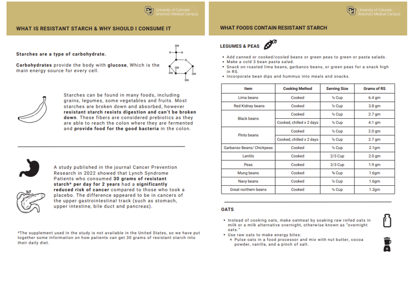 How do you tell your #patients to⏫their #ResistantStarch intake❓ @CUGastroHep know how! They shared this👍📃‼️ ➡️Read it here 👉tinyurl.com/3w6ndux2 📌This is a keeper for yr daily practice ➕🎙️ 👉tinyurl.com/yrfrhx2k w/ @swatigp & @CaPP3 #LynchSyndromeAwarenessDay