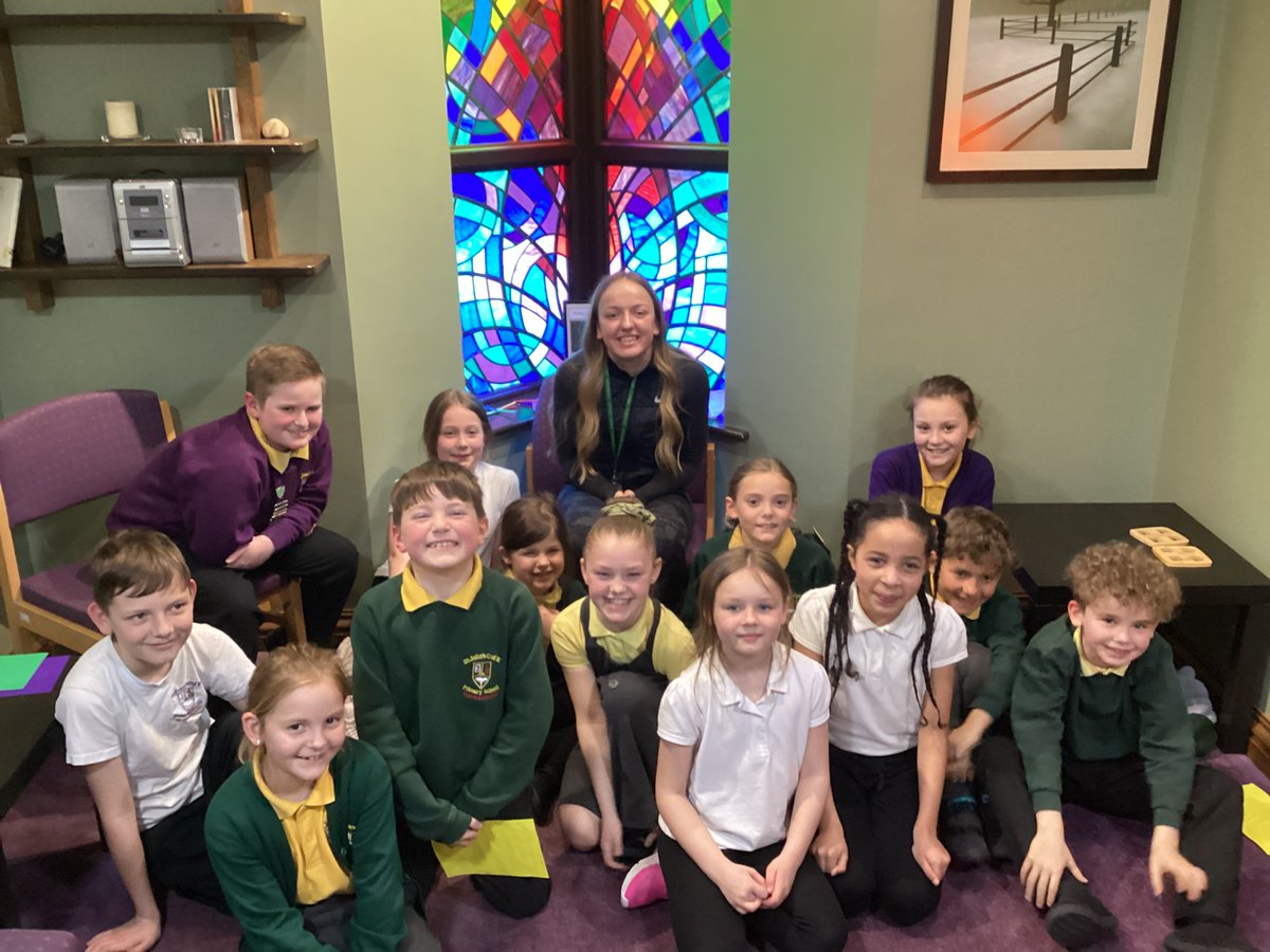 This week some of our children met Ellie. Ellie is an ex-pupil of St John's and is attempting a World Record on 6th and 7th April. You can support Ellie by sponsoring her attempt and you can even offer your support in person at the gym! Good Luck! justgiving.com/page/burpees4b…