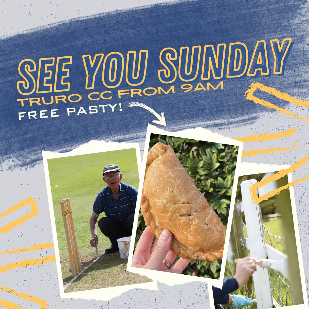 Join us this Sunday from 9am for GET SET SUNDAY! We need help painting, cleaning, and setting the club up for the upcoming season. FREE PASTY to anyone who comes along to help! Looking forward to seeing you all.