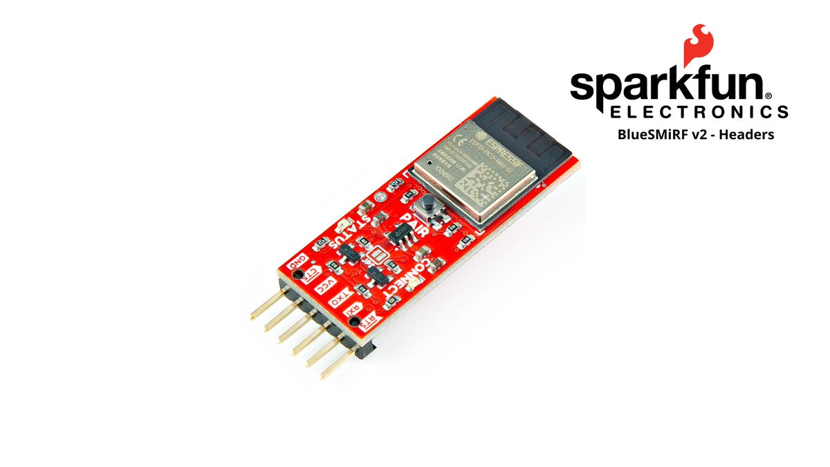Antratek's tweet image. SparkFun BlueSMiRF v2 is om een draadloze Bluetooth-seriële link te maken. Twee modules werken als een draadloze seriële UART-verbinding en is een perfecte draadloze vervanging voor seriële kabels. bit.ly/4a0gMXy
#BlueSMiRF #BluetoothModule #IoT #ESP32 #espressif #UART