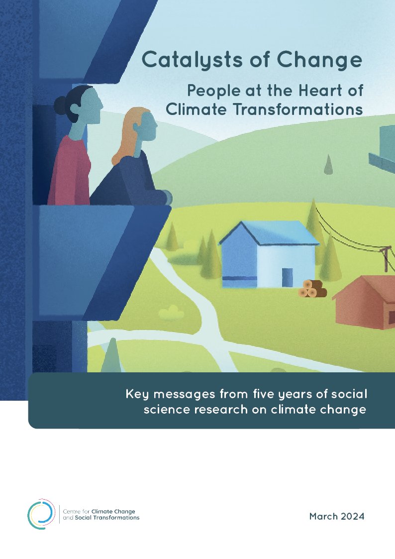 New CAST report 📢

Why must we put people at the heart of #ClimateAction? And how do we do it?

Our latest CAST report summarises 5 key messages from 5 years of social science research into climate change.

Read the report: cast.ac.uk/wp-content/upl…

Key messages thread 🧵(1/8)