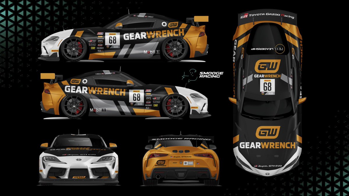 Smooge Racing has quite the lineup on deck for ‘24 ⚔️

Team veteran John Geesbreght is joined by ‘23 GR Cup champion Tyler Gonzalez in the #68 Toyota GR Supra GT4! 

MORE 🗞️ gt4-america.com/news/880/smoog…

#GT4America #GTSonoma