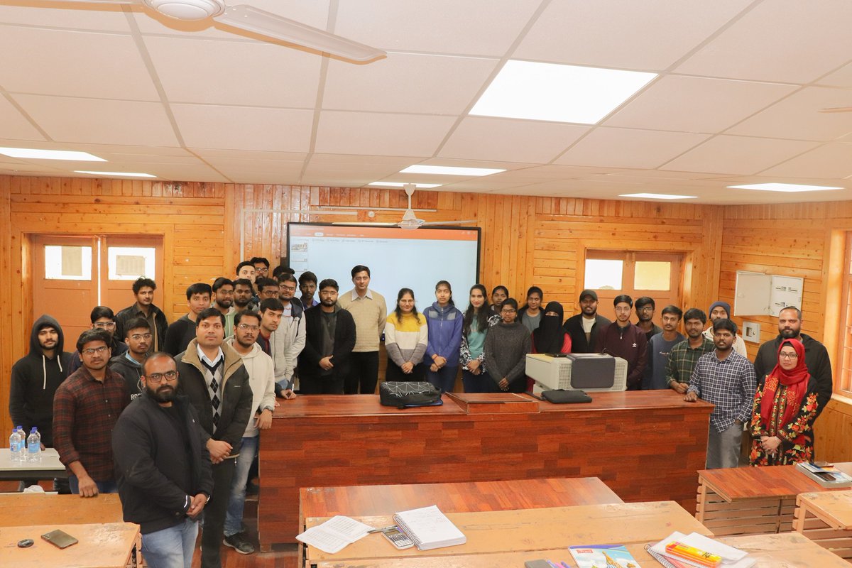 Interaction Program with Prof. Naresh Datla from @iitdelhi Enlightens Enlightens Mechanical Engg. Students at NIT Srinagar #careeradvice